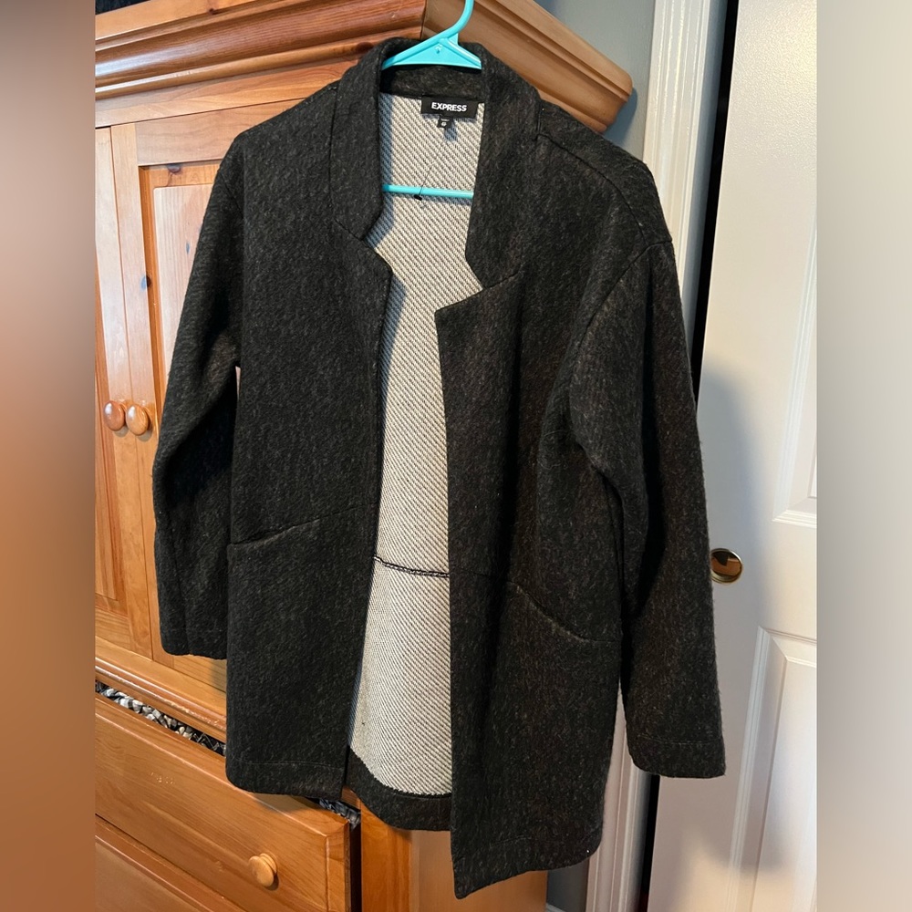 NWOT Express soft black light jacket/sweater